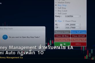 Money Management สำหรับคนใช้ EA Semi Auto กฎเหล็ก 10