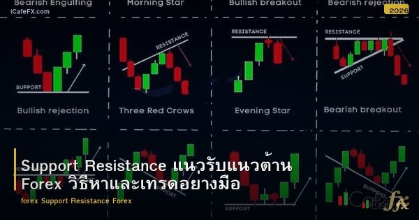 Support Resistance แนวรับแนวต้าน Forex วิธีหาและเทรดอย่างมืออาชีพ