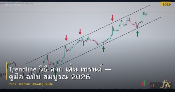 Trendline วิธี ลาก เส้น เทรนด์ — คู่มือ ฉบับ สมบูรณ์ 2026