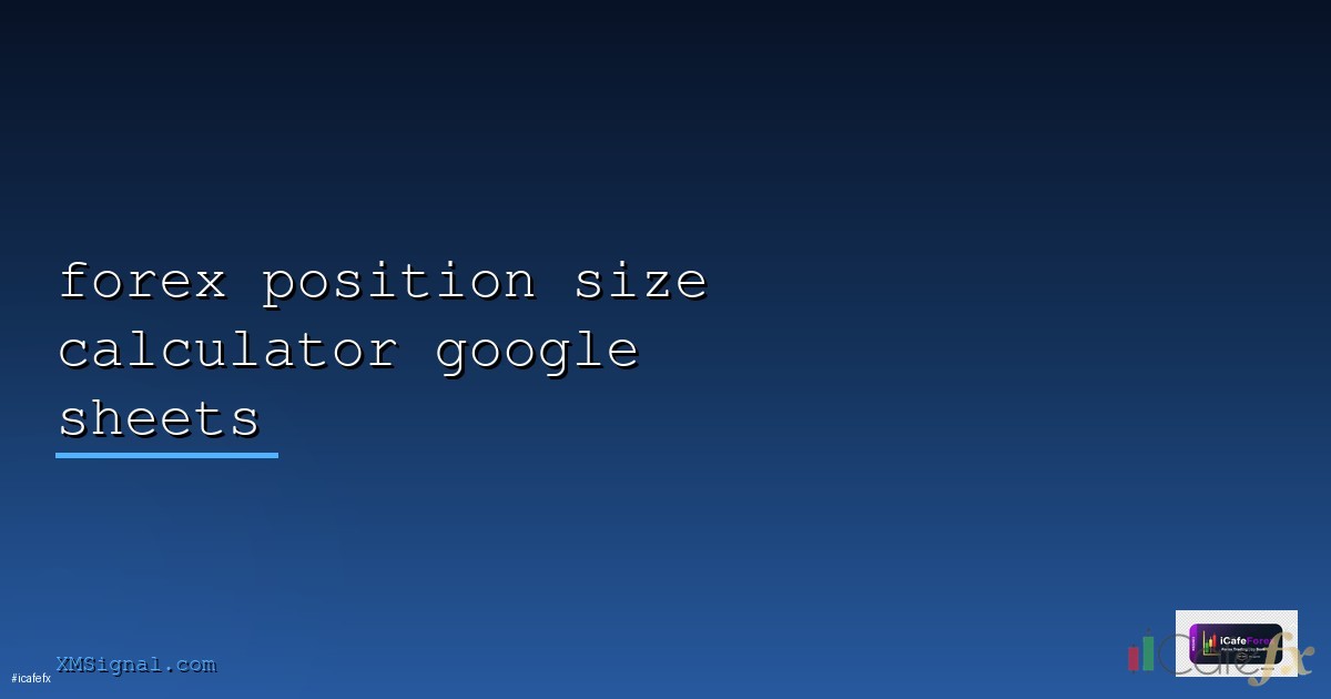 Position Sizing วิธีคำนวณขนาดออร์เดอร์ที่ถูกต้อง [2026]