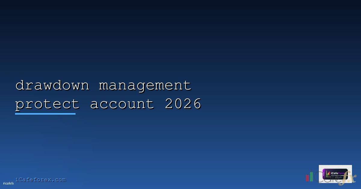 Drawdown คืออะไรวิธีจัดการ Drawdown ไม่ให้ล้างพอร์ต [2026]