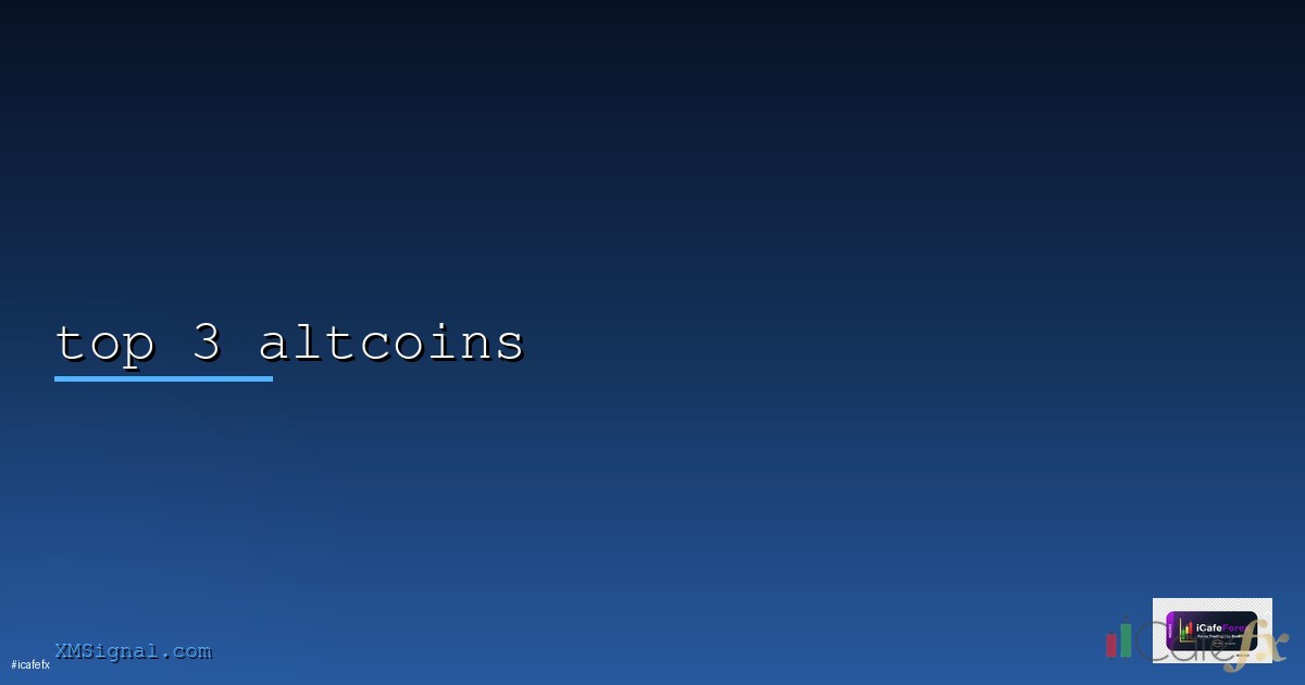 Altcoin น่าลงทุน 2026 วิเคราะห์ครบ - ICafeFX สอนเทรดฟรี