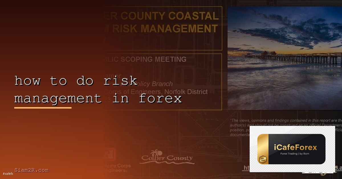 Risk Management บริหารความเสี่ยง Forex ไม่ให้ล้างพอร์ต