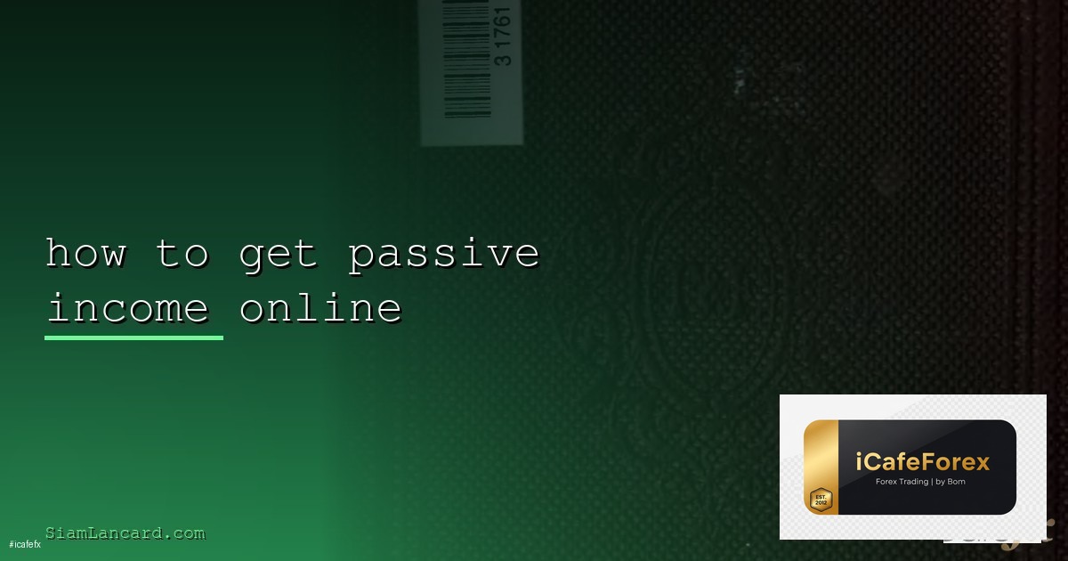 Passive Income จาก Forex — คู่มือฉบับสมบูรณ์ 2026