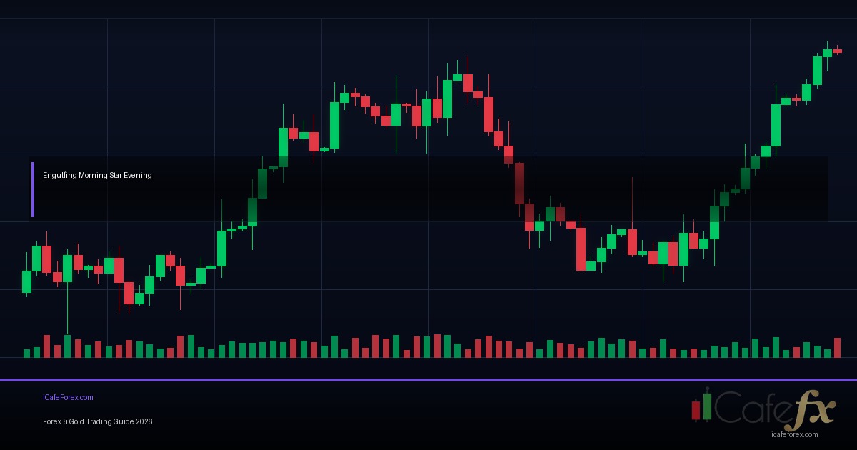 Morning Star Evening Star วิธีเทรด 3 Candle Reversal Forex