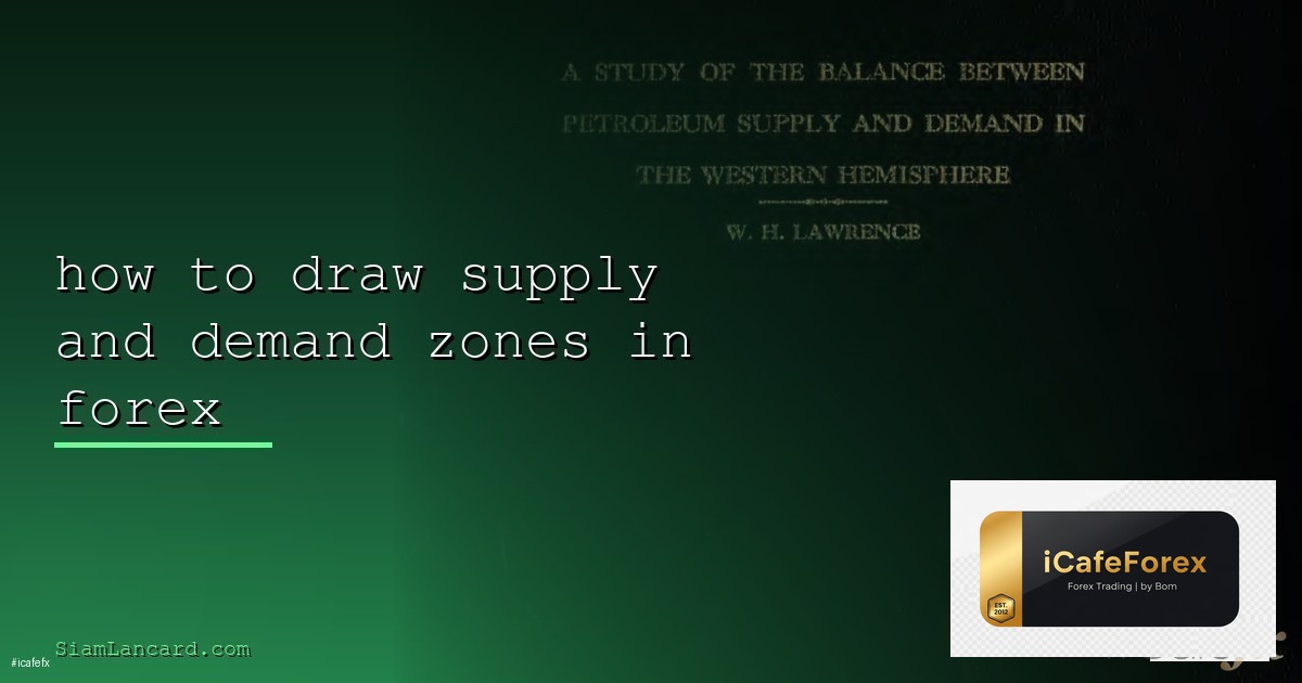 Supply Demand Zone คู่มือฉบับสมบูรณ์ Forex 2026