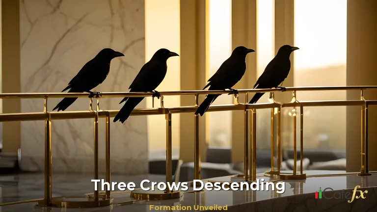 ทองคำ Three Black Crows แท่งเทียนอีกาสามตัวเทรดทองยังไง XAU 2569