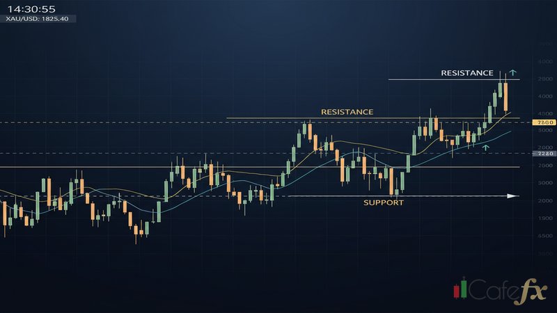 support resistance gold trading guide 2569