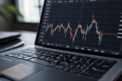 ภาพปกบทความ กลยุทธ์ Day Trading เทรดทองรายวันทำกำไร - ภาพถ่ายสมจริงแนวการเงิน iCafeForex