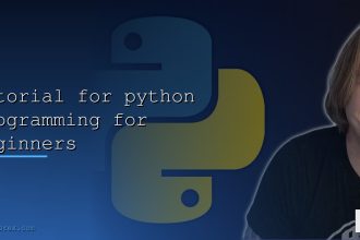 tutorial for python programming for beginners cover 1