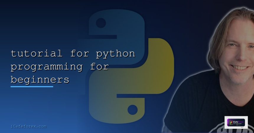 tutorial for python programming for beginners cover 1