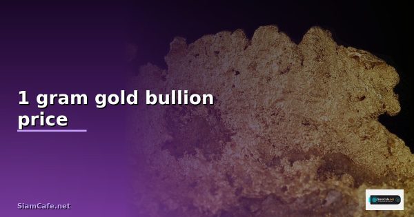gold bullion bar price