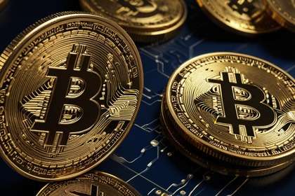 ภาพปกบทความ 1 บิทคอยน์ เท่ากับ กี่บาท ราคา Bitcoin วันนี้ วิธีซื้อ 2568 - ภาพถ่ายสมจริงแนวการเงิน iCafeForex