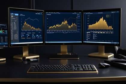 ภาพปกบทความ วิธีเลือกโบรกเกอร์ Forex 2568 ตัวไหนดี เปรียบเทียบละเอียด - ภาพถ่ายสมจริงแนวการเงิน iCafeForex