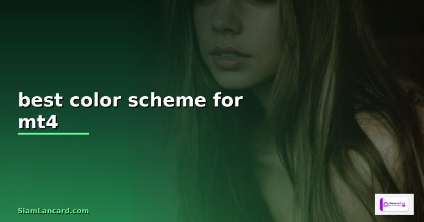 best color scheme for mt4 cover 1