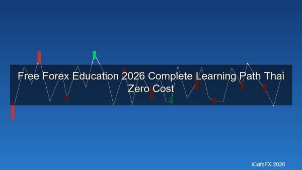 สอน Forex ฟรี 2026 เส้นทางเรียนรู้ฟรีทั้งหมดสำหรับเทรดเดอร์ไทย ไม่ต้องจ่ายสักบาท