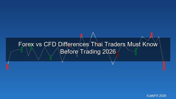 Forex กับ CFD คืออะไร? 2026 ข้อแตกต่างที่เทรดเดอร์ไทยต้องเข้าใจก่อนเทรด