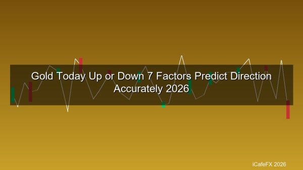 ทองคำวันนี้ ขึ้นหรือลง? 2026 ดูจากอะไร 7 ปัจจัยที่บอกทิศทางราคาทองได้แม่นยำ