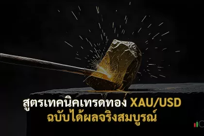 สูตรเทคนิคเทรดทอง XAU/USD ฉบับได้ผลจริงสมบูรณ์