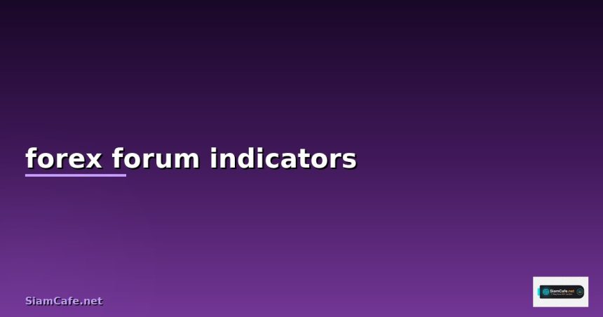 forex forum indicators cover