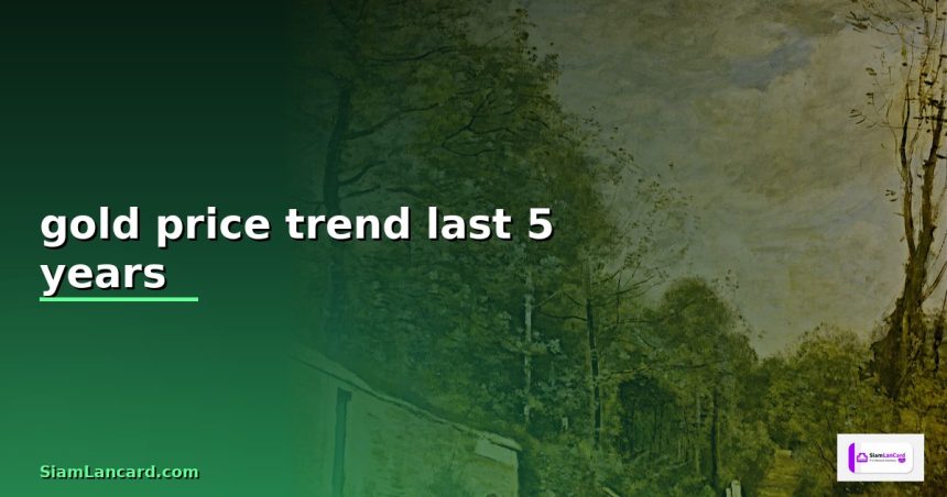 gold price trend last 5 years cover 1