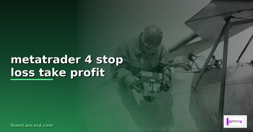 metatrader 4 stop loss take profit cover 1