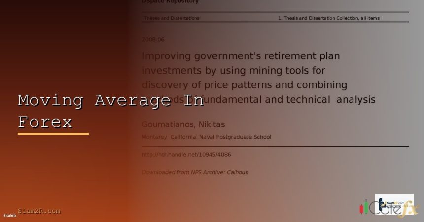 moving average in forex cover 1