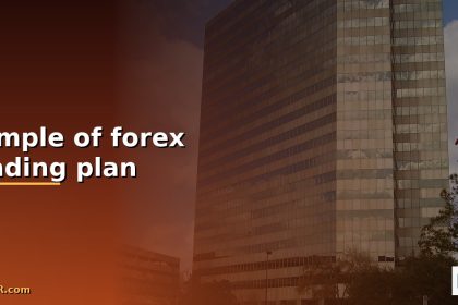 sample of forex trading plan cover 1