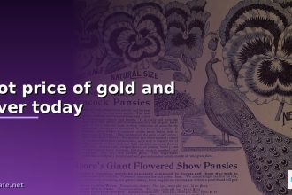 spot price of gold and silver today cover