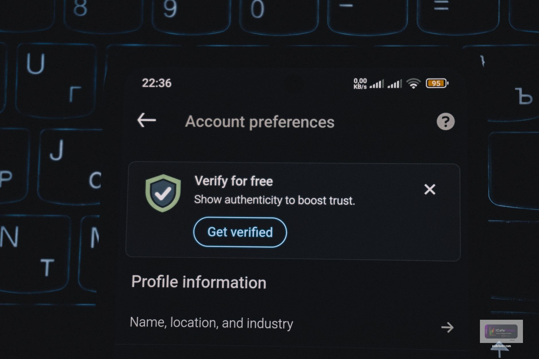 ขั้นตอนการยืนยันตัวตน (Verification) ที่ XM