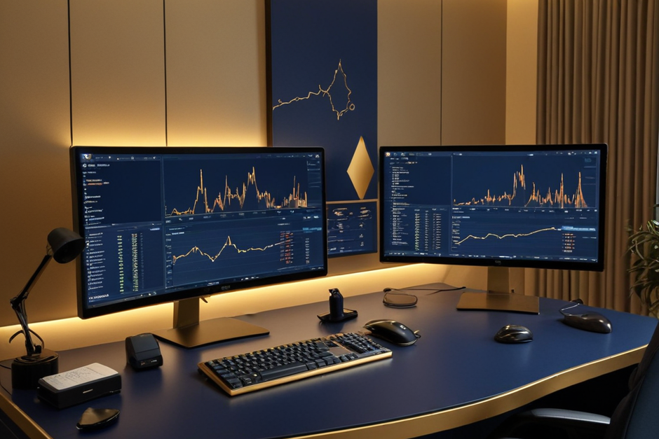 trading computer setup (Photo: AlphaTradeZone / Pexels)