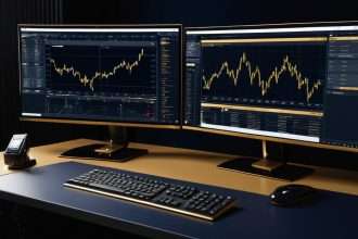 ภาพปกบทความ โบรกเกอร์ Forex ระดับโลกวิธีเลือกและเปรียบเทียบปี 2025 - ภาพถ่ายสมจริงแนวการเงิน iCafeForex