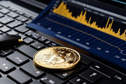 ภาพปกบทความ คู่มือเทรด Bitcoin สำหรับผู้เริ่มต้นฉบับสมบูรณ์ 2026 - ภาพถ่ายสมจริงแนวการเงิน iCafeForex
