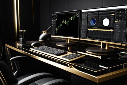 ภาพปกบทความ รางวัลโบรกเกอร์ Forex ดีที่สุดและวิธีเลือกโบรกเกอร์ - ภาพถ่ายสมจริงแนวการเงิน iCafeForex