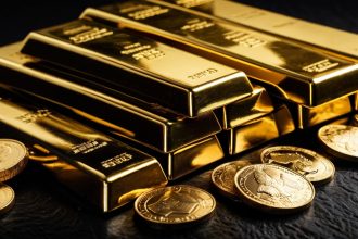ภาพปกบทความ US Gold Futures Price ราคาทองฟิวเจอร์สสหรัฐเทรด 2026 - ภาพถ่ายสมจริงแนวการเงิน iCafeForex