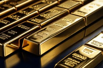 ภาพปกบทความ คู่มือราคาทองคำ 1 oz Gold Bar ฉบับเทรดเดอร์มืออาชีพ - ภาพถ่ายสมจริงแนวการเงิน iCafeForex