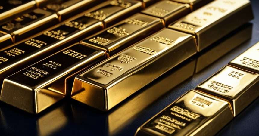 ภาพปกบทความ คู่มือราคาทองคำ 1 oz Gold Bar ฉบับเทรดเดอร์มืออาชีพ - ภาพถ่ายสมจริงแนวการเงิน iCafeForex