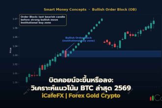 บิตคอยน์จะขึ้นหรือลง: วิเคราะห์แนวโน้ม BTC ล่าสุด 2569