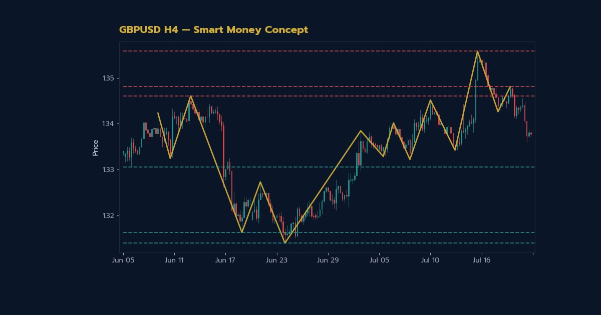 Smart Money Concept SMC คู่มือเทรดตาม Money Flow