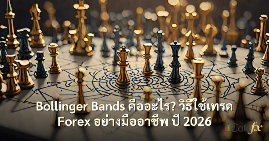 Bollinger Bands คืออะไร? วิธีใช้เทรด Forex อย่างมืออาชีพ ปี 2026