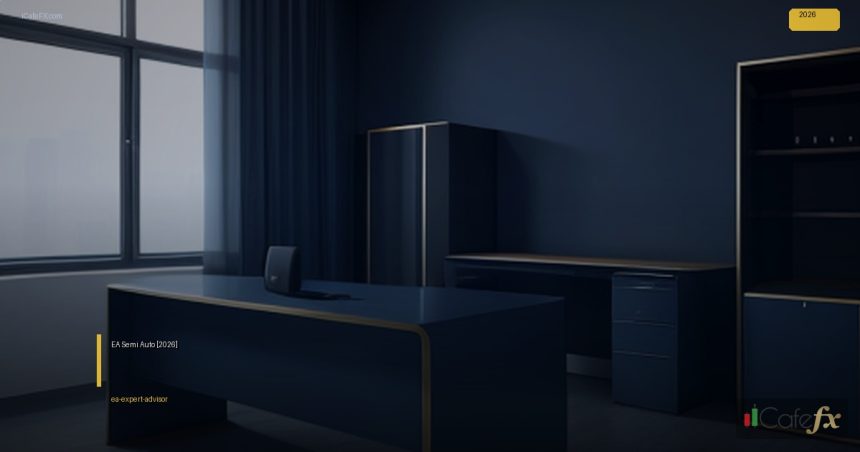 ภาพปกบทความ EA คืออะไร ทำไมต้องใช้ EA Semi Auto [2026] เทรดอัจฉริยะกำไรก - ภาพถ่ายสมจริงแนวการเงิน iCafeForex