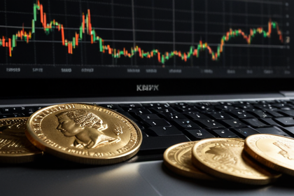 ภาพปกบทความ เทรดทอง XAUUSD มือใหม่: คู่มือสู่กำไรจากศูนย์แบบเซียน - ภาพถ่ายสมจริงแนวการเงิน iCafeForex