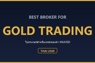 โบรกเกอร์เทรดทองคำ XAUUSD ที่ดีที่สุดสำหรับคนไทย ปี 2569 ตารางเปรียบเทียบโบรกเกอร์เทรดทองคำ XAUUSD สำหรับคนไทย ปี 2569