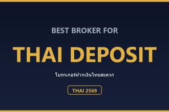 โบรกเกอร์ที่ฝากเงินบาทไทยสะดวกที่สุด ปี 2569: ธนาคาร พร้อมเพย์ วอลเล็ท ตารางเปรียบเทียบช่องทางฝาก-ถอนสำหรับคนไทย ปี 2569