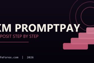 วิธีฝากเงิน XM ผ่าน PromptPay ทีละขั้นตอน อัปเดตล่าสุด 2569 XM รับฝากเงินจากไทยผ่านช่องทางใดบ้าง?