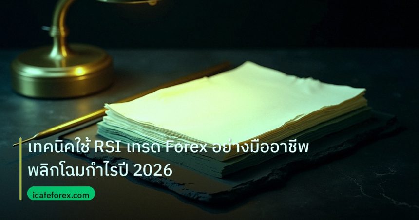 forex | เทคนิคใช้ RSI เทรด Forex อย่างมืออาชีพ พลิกโฉมกำไรปี 2026