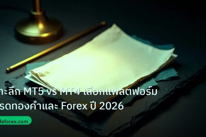 forex | เจาะลึก MT5 vs MT4 เลือกแพลตฟอร์มเทรดทองคำและ Forex ปี 2026