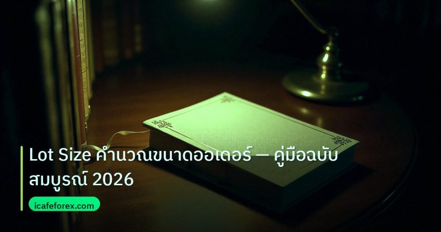 scb_manual | Lot Size คำนวณขนาดออเดอร์ — คู่มือฉบับสมบูรณ์ 2026