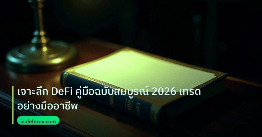 scb_manual | เจาะลึก DeFi คู่มือฉบับสมบูรณ์ 2026 เทรดอย่างมืออาชีพ