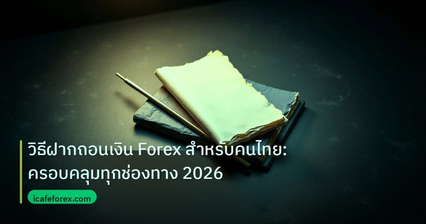 forex | วิธีฝากถอนเงิน Forex สำหรับคนไทย: ครอบคลุมทุกช่องทาง 2026